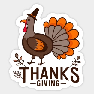 Thankgiving Sticker